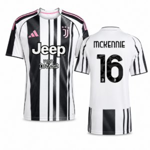 Weston McKennie 16 Juventus 2025-26 Home Men Jersey - White