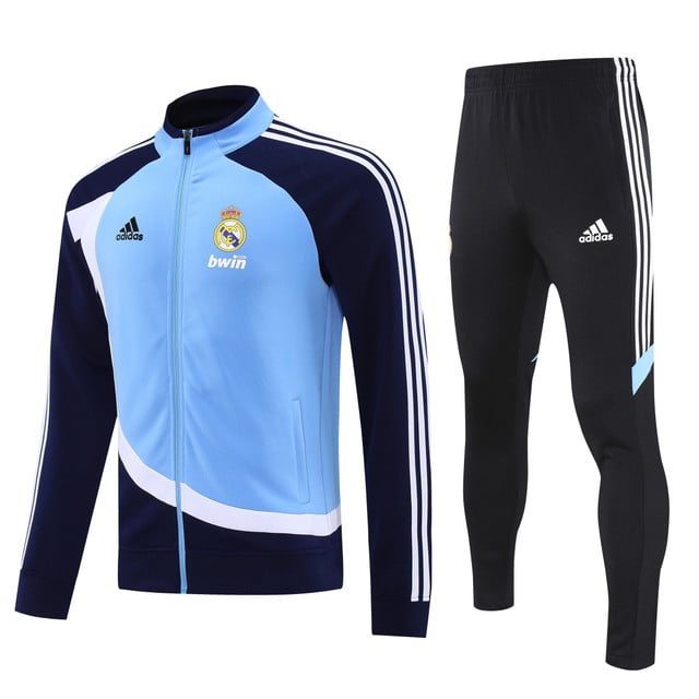 Real Madrid 2025-26 Soccer Training Set Bwin Revival - Blue and Navy
