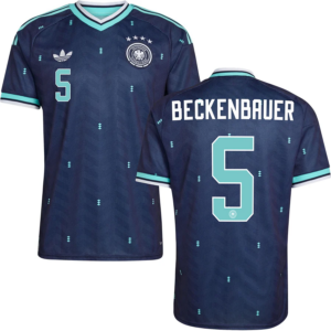 Beckenbauer #5 Germany Worldcup 2026 Away Jersey - Blue