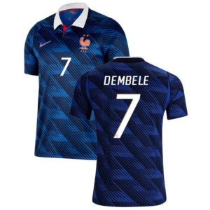 Dembele #7 France Worldcup 2026 Home Jersey - Blue
