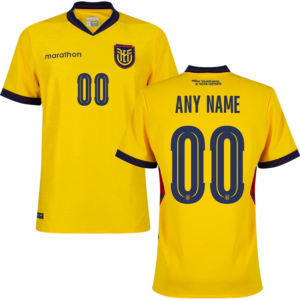 Ecuador Worldcup 2026 Customize Home Jersey - Yellow