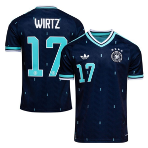 Florian Wirtz #17 Germany Worldcup 2026 Away Jersey - Blue