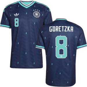 Leon Goretzka #8 Germany Worldcup 2026 Away Jersey - Blue