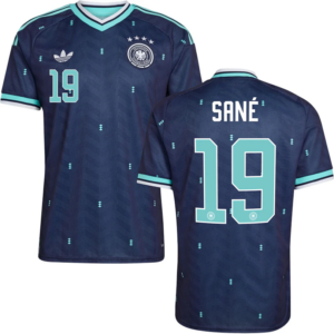 Leroy Sané #19 Germany Worldcup 2026 Away Jersey - Blue