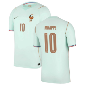 Mbappe #10 France Worldcup 2026 Away Jersey - Green