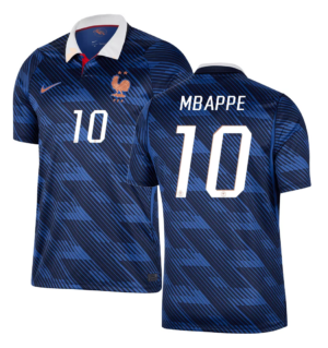 Mbappe #10 France Worldcup 2026 Home Jersey - Blue