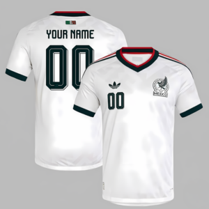 Mexico Worldcup 2026 Customize Away Jersey - White