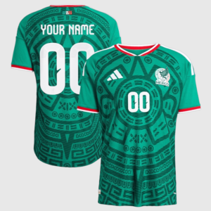 Mexico Worldcup 2026 Customize Home Jersey - Green