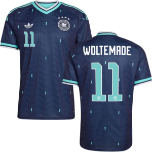 Nick Woltemade #11 Germany Worldcup 2026 Away Jersey - Blue