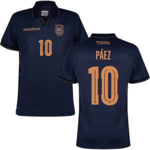 Páez #16 Ecuador Worldcup 2026 Away Jersey - Blue