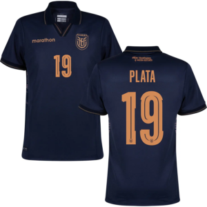 Plata #19 Ecuador Worldcup 2026 Away Jersey - Blue