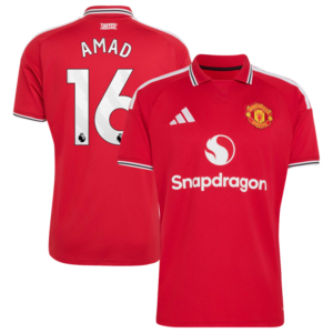 Amad #16 Manchester United 2026/27 Home Jersey - Red