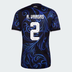 A. VARGAS #2 Argentina Worlcup 2026 Away Jersey - Blue