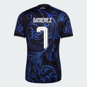 GIMENEZ #7 Argentina Worlcup 2026 Away Jersey - Blue