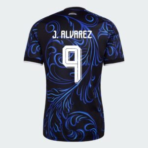 J. ALVAREZ #9 Argentina Worlcup 2026 Away Jersey - Blue