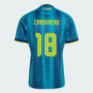 CARBONERO #18 COLOMBIA World Cup 2026 Away Jersey - Blue