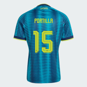 PORTILLA #15 COLOMBIA World Cup 2026 Away Jersey - Blue
