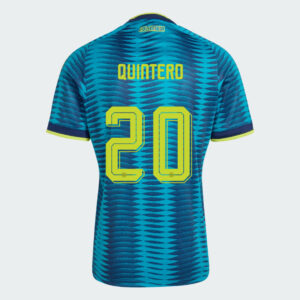 QUINTERO #20 COLOMBIA Worlcup 2026 Away Jersey - Blue