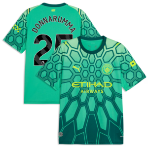 Donnarumma #25 Manchester City 2026/27 Goalkeeper Jersey - Green