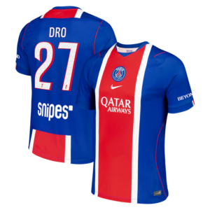 Dro #27 PSG 2026/27 Home Jersey - Blue