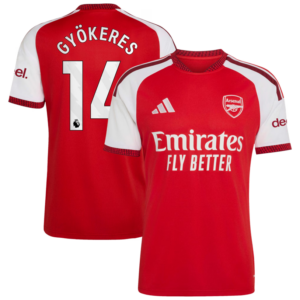 Gyokeres #14 Arsenal 2026/27 Home Jersey - Red