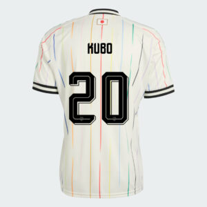 KUBO #20 JAPAN World Cup 2026 Away Jersey - White