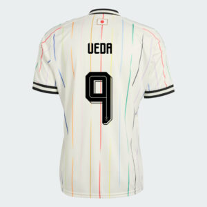 UEDA #9 JAPAN Worlcup 2026 Away Jersey - White