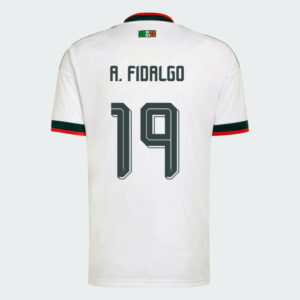 A. FIDALGO #19 Mexico Worlcup 2026 Away Jersey - White