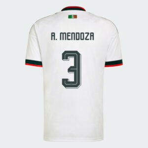 C. MONTES #3 Mexico Worlcup 2026 Away Jersey - White