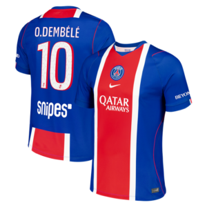 O.Dembélé #10 PSG 2026/27 Home Jersey - Blue