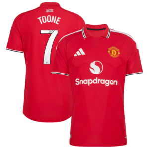 Toone #7 Manchester United 2026/27 Home Jersey - Red