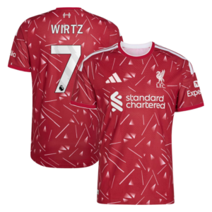 Wirtz #7 Liverpool 2026/27 Home Jersey - Red
