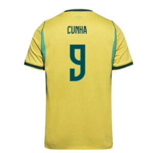 Brazil Home CUNHA 9 Jersey 2026