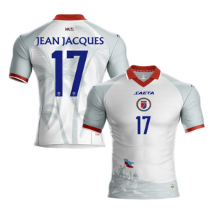 Danley Jean Jacques #17 Haiti Worldcup 2026 Away Jersey - White