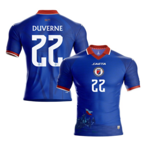 Jean-Kevin Duverne #22 Haiti Worldcup 2026 Home Jersey - Blue
