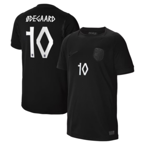 Ødegaard #10 Norway Worldcup 2026 Away Jersey - Black