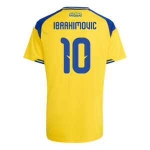 IBRAHIMOVIC #10 Sweden Worldcup 2026 Home Jersey - Yellow