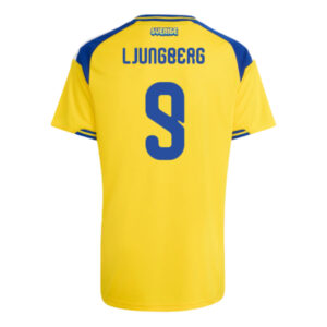 LJUNGBERG #9 Sweden Worldcup 2026 Home Jersey - Yellow