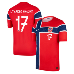 Torbjoern Lysaker Heggem #17 Norway Worldcup 2026 Home Jersey - Red