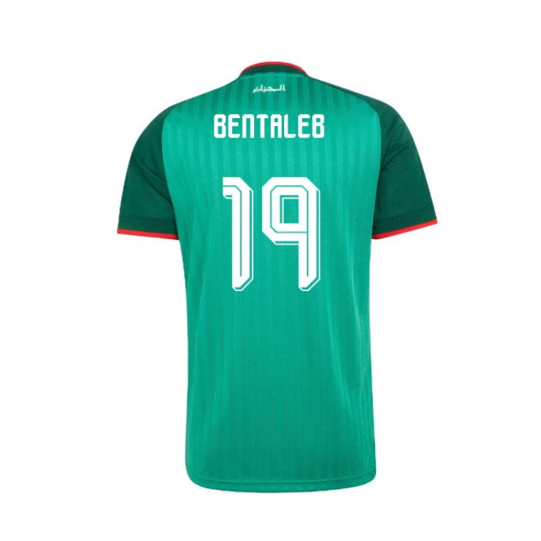 Algeria World Cup 2026 Away BENTALEB #19 Jersey - Green