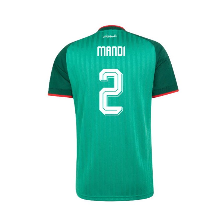 Algeria World Cup 2026 Away MANDI #2 Jersey - Green