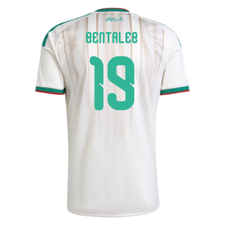 Algeria World Cup 2026 Home BENTALEB #19 World Cup Jersey - White