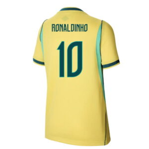 Brazil Home RONALDINHO #10 Jersey 2026 - Yellow