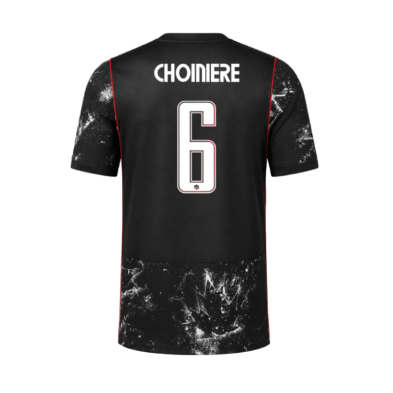 Canada World Cup 2026 Away CHOINIERE #6 Jersey - Black