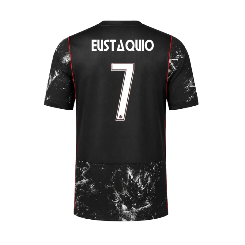 Canada World Cup 2026 Away EUSTAQUIO #7 Jersey - Black