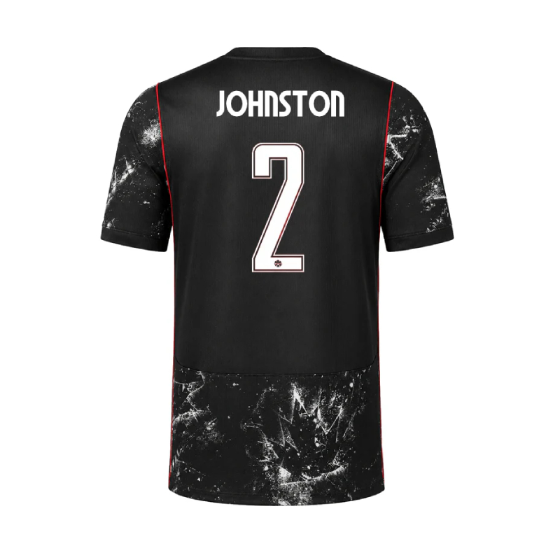 Canada World Cup 2026 Away JOHNSTON #2 Jersey - Black