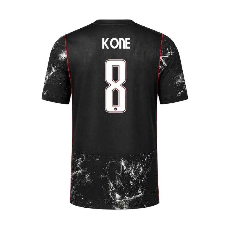 Canada World Cup 2026 Away KONE #8 Jersey - Black