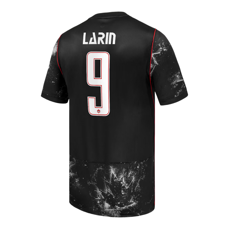 Canada World Cup 2026 Away LARIN #9 Jersey - Black