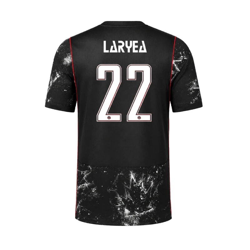Canada World Cup 2026 Away LARYEA #22 Jersey - Black