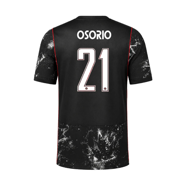 Canada World Cup 2026 Away OSORIO #21 Jersey - Black